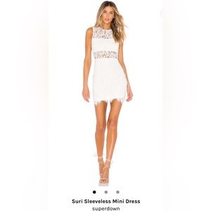 Superdown, white dress, size small